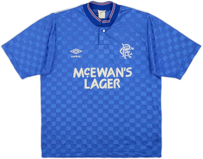 1987-90 Rangers Camiseta de local - 7/10 - (S)