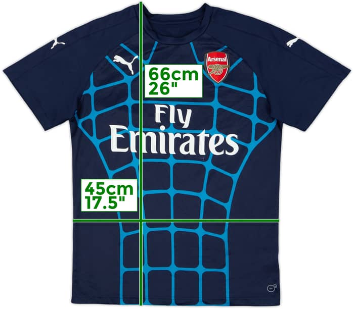 2015-16 Arsenal Puma Training Shirt - 8/10 - (M)