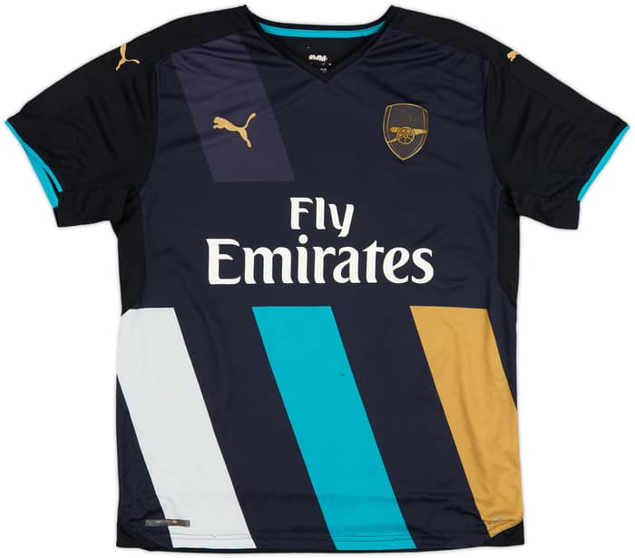 2015-16 Arsenal Third Shirt Arteta #8 - 6/10 - (M)