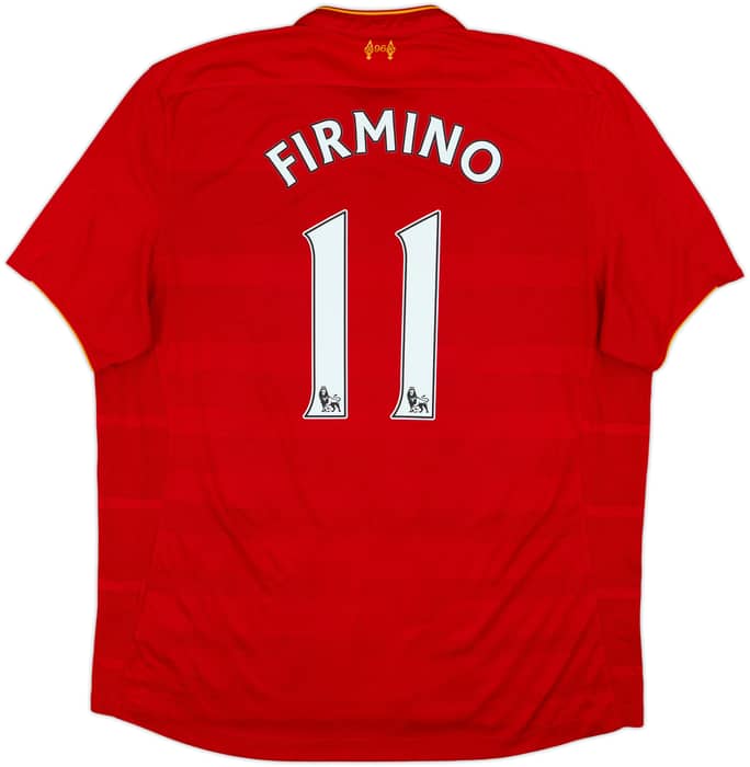 2016-17 Liverpool Home Shirt Firmino #11 - 6/10 - (XXL)