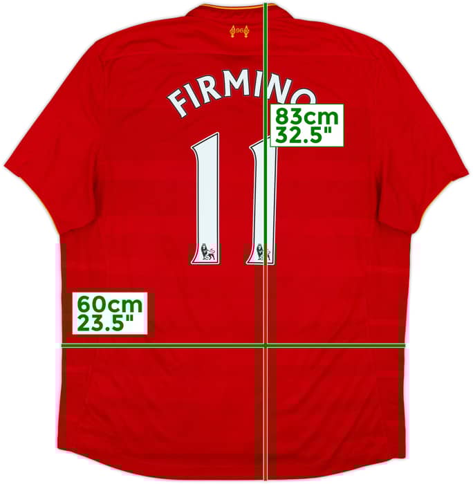 2016-17 Liverpool Home Shirt Firmino #11 - 6/10 - (XXL)