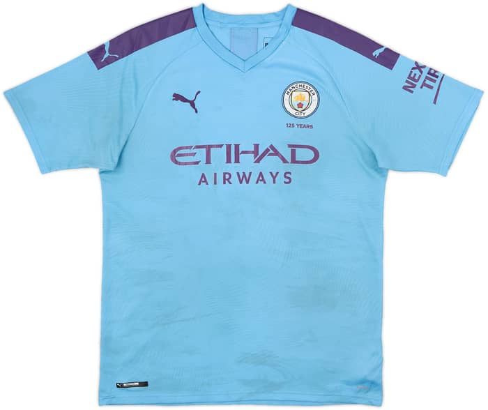 2019-20 Manchester City Home Shirt De Bruyne #17 - 4/10 - (L)