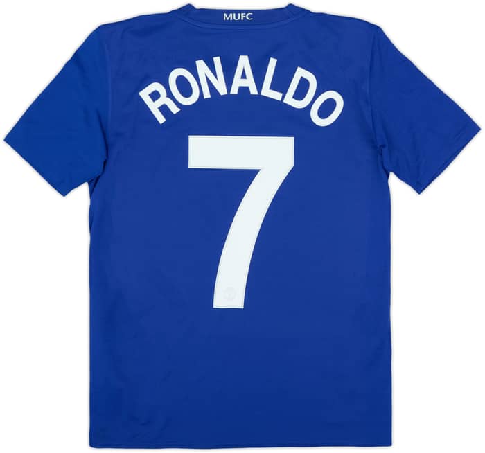2008-09 Manchester United Third Shirt Ronaldo #7 - 8/10 - (XL.Boys)