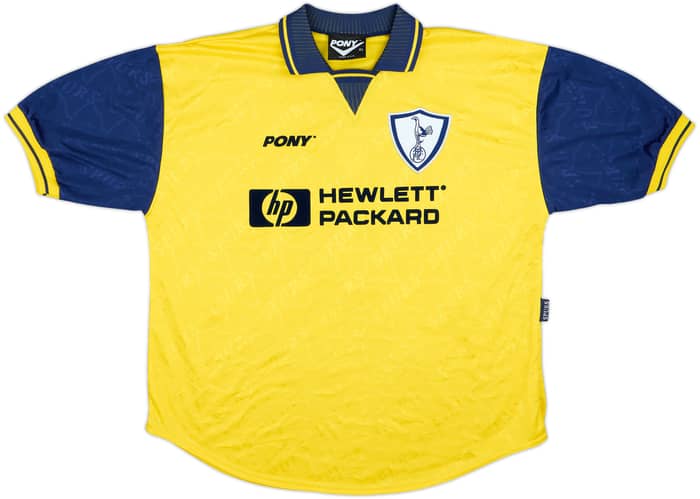 1995-97 Tottenham Third Shirt Sheringham #10 - 8/10 - (XL)