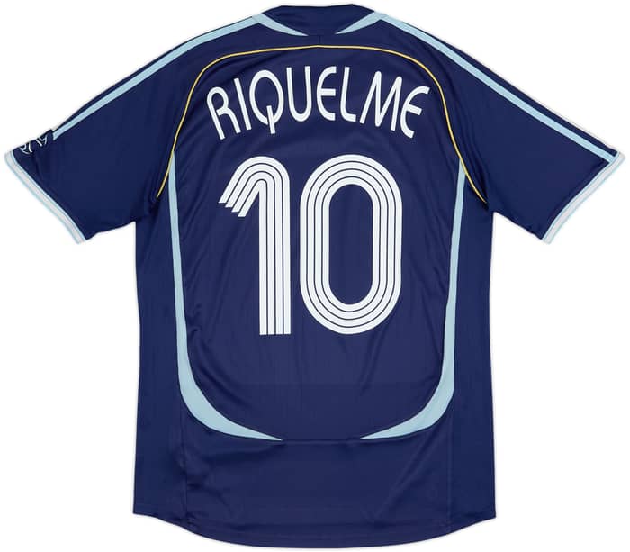 2006-07 Argentina Away Shirt Riquelme #10 - 7/10 - (M)