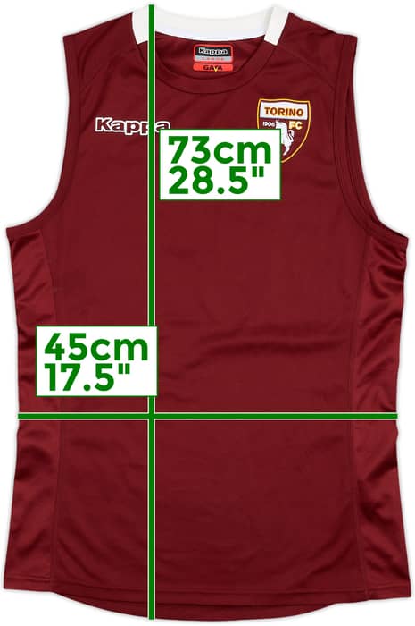 2017-18 Torino Kappa Training Vest - 8/10 - (L)