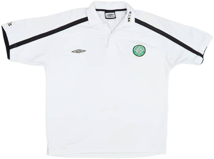 2001-02 Celtic Umbro Polo Shirt - 5/10 - (XL)