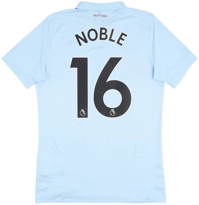 2017-18 West Ham Third Shirt Noble #16 - 7/10 - (S)