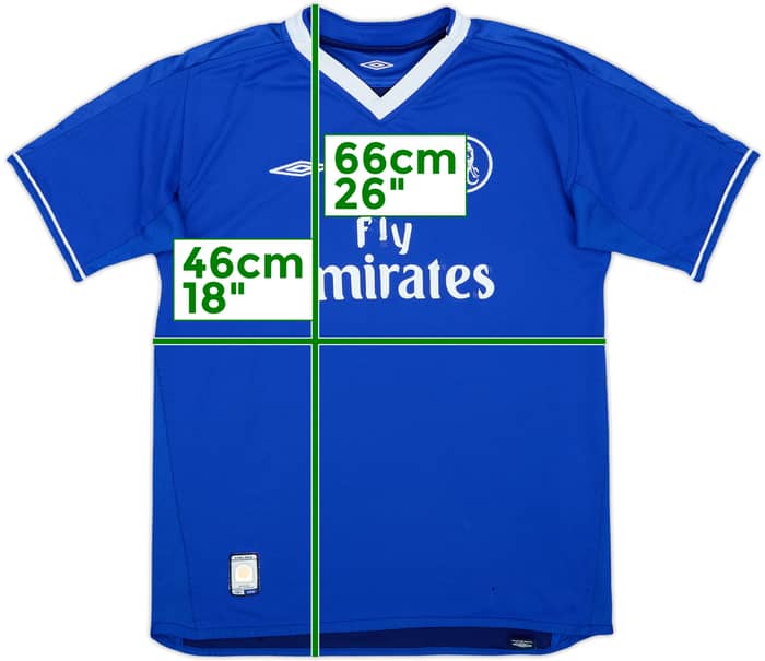 2003-05 Chelsea Home Shirt - 5/10 - (L.Boys)