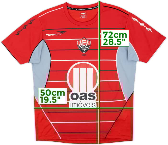 2011 Vitoria Penalty Training Shirt - 7/10 - (L)