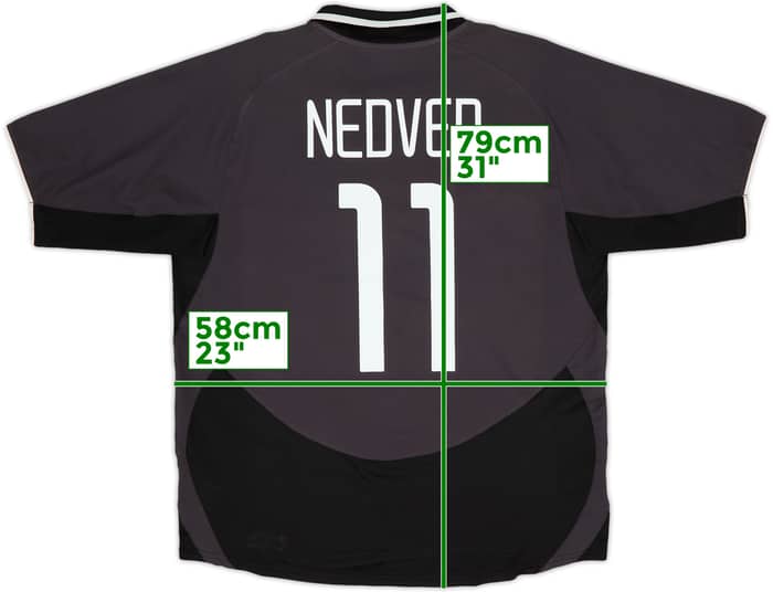 2003-04 Juventus Third Shirt Nedved #11 - 6/10 - (L)