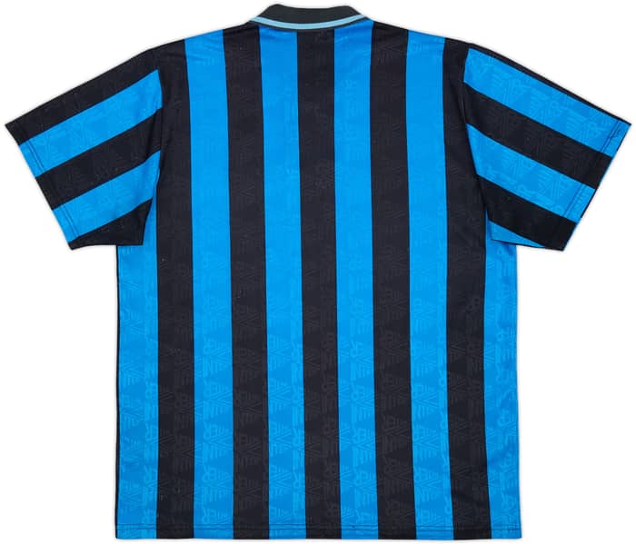 1991-92 Inter Milan Home Shirt - 6/10 - (XL)