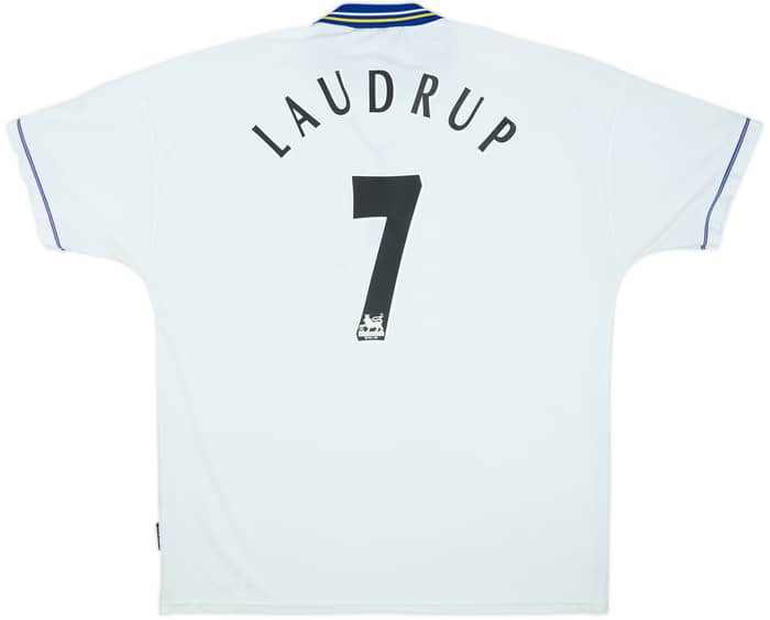 1998-00 Chelsea Away Shirt Laudrup #7 - 7/10 - (XL)