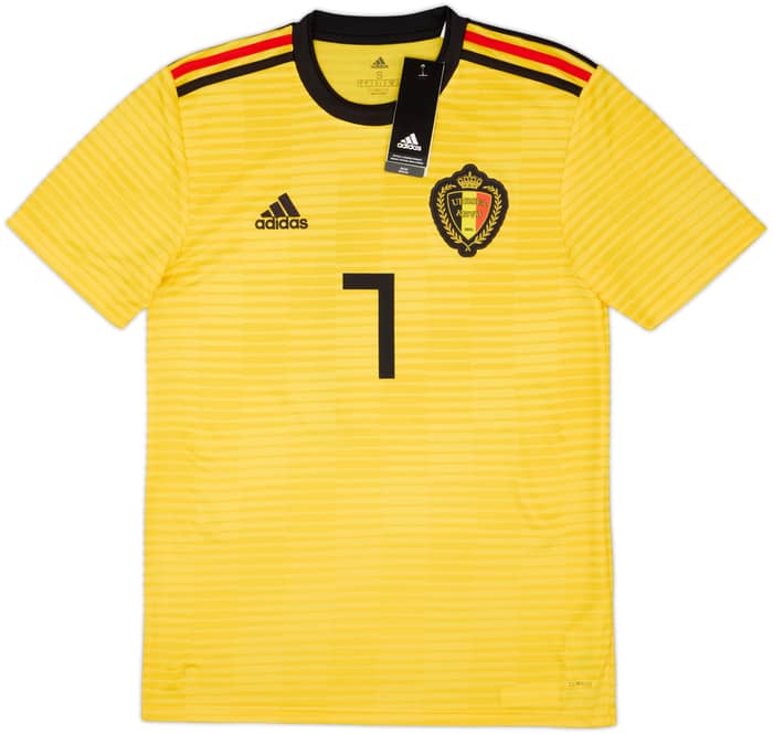 2018-19 Belgium Away Shirt De Bruyne #7 (S)