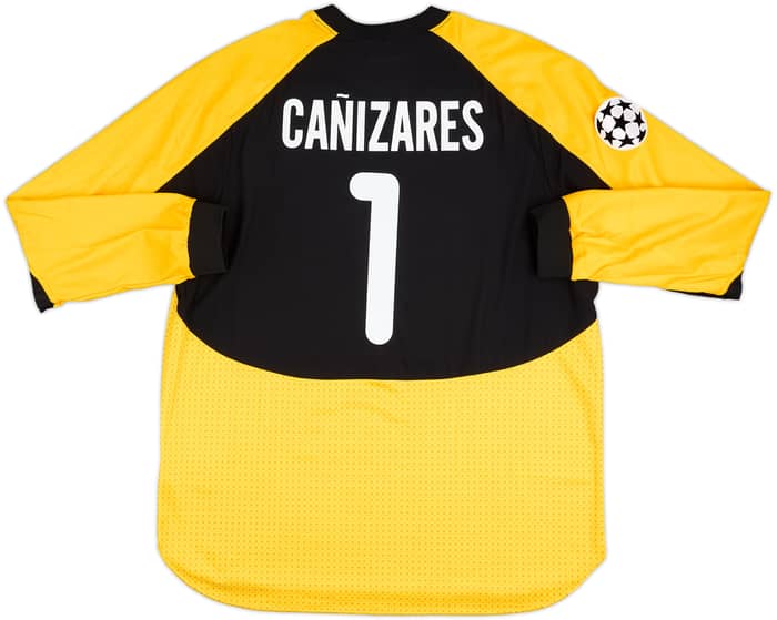 2000-01 Valencia Champions League GK Shirt Canizares #1 - 6/10 - (XL)