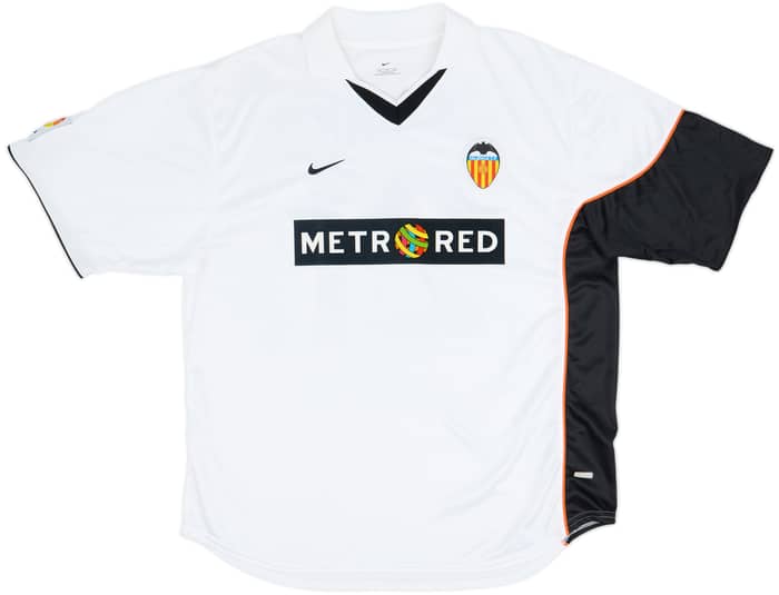 2001-02 Valencia Home Shirt Aimar #21 - 10/10 - (XL)