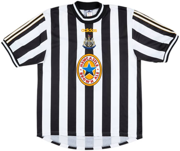 1997-99 Newcastle Home Shirt Shearer #9 - 8/10 - (L)