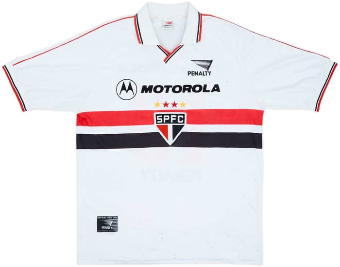 2000 Sao Paulo Home Shirt #10 - 4/10 - (XL)