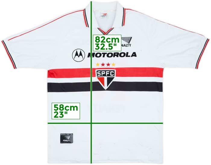 2000 Sao Paulo Home Shirt #10 - 4/10 - (XL)