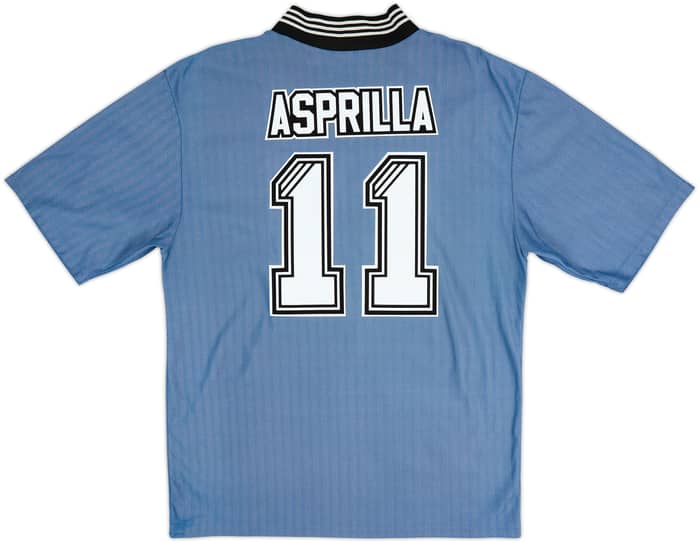 1996-97 Newcastle Away Shirt Asprilla #11 - 7/10 - (XL)