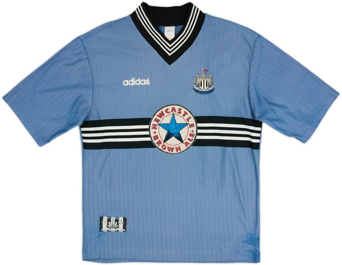 1996-97 Newcastle Away Shirt Asprilla #11 - 7/10 - (XL)