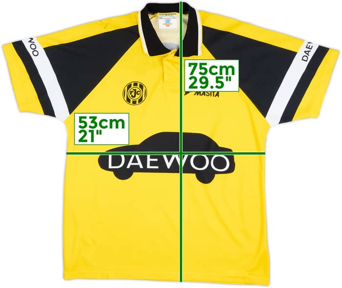 1997-98 Roda JC Signed Home Shirt - 6/10 - (L)