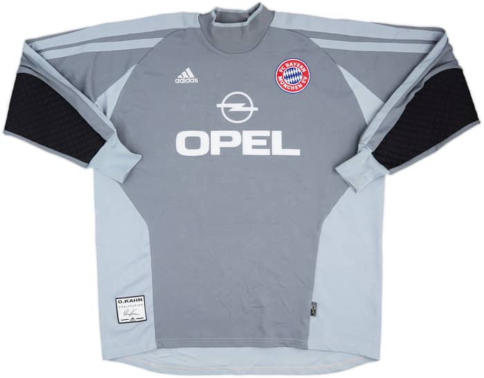 2001-02 Bayern Munich GK Shirt Kahn #1 - 8/10 - (XL)