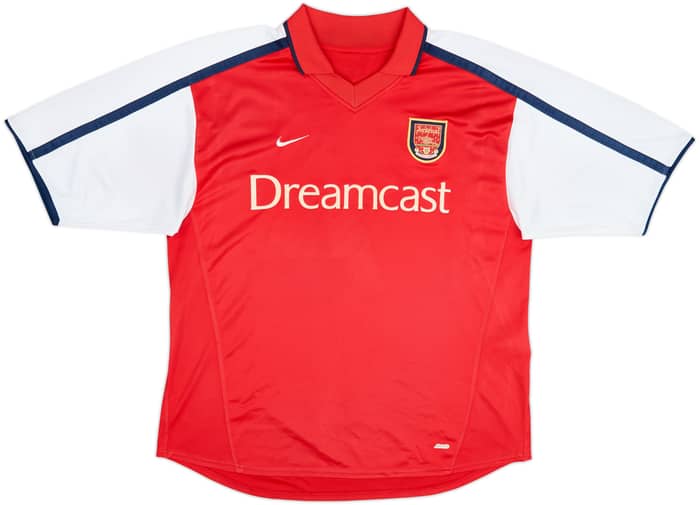 2000-02 Arsenal Home Shirt Pires #7 - 7/10 - (XL)