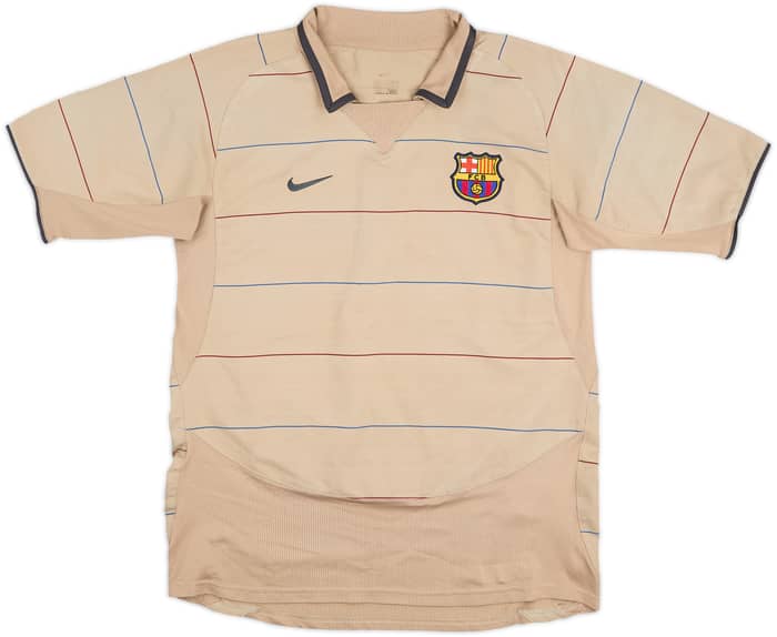 2003-05 Barcelona Away Shirt Ronaldinho #10 - 8/10 - (XL.Boys)