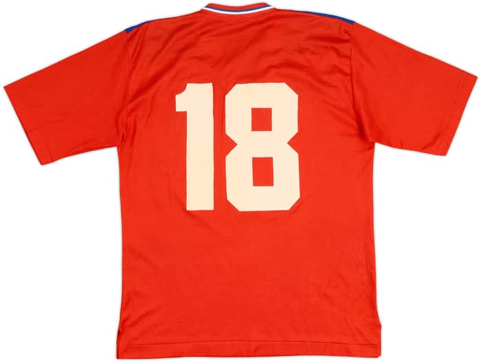 1980-83 Admiral Template Shirt #18 (England) - 6/10 - (S)