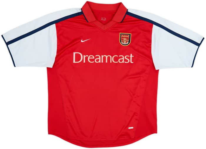 2000-02 Arsenal Home Shirt Henry #14 - 6/10 - (XL)