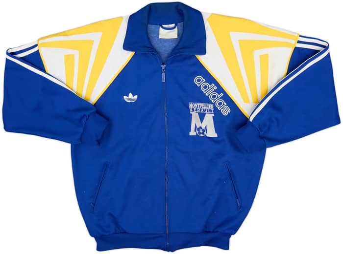1990-91 Montpellier adidas Track Jacket - 6/10 - (M)