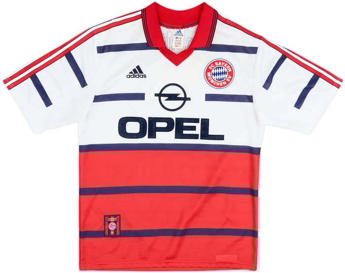 1998-00 Bayern Munich Away Shirt Scholl #7 - 9/10 - (S)