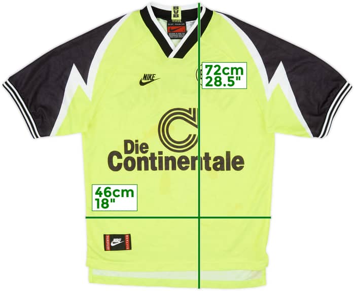 1995-96 Borussia Dortmund Home Shirt - 5/10 - (S)