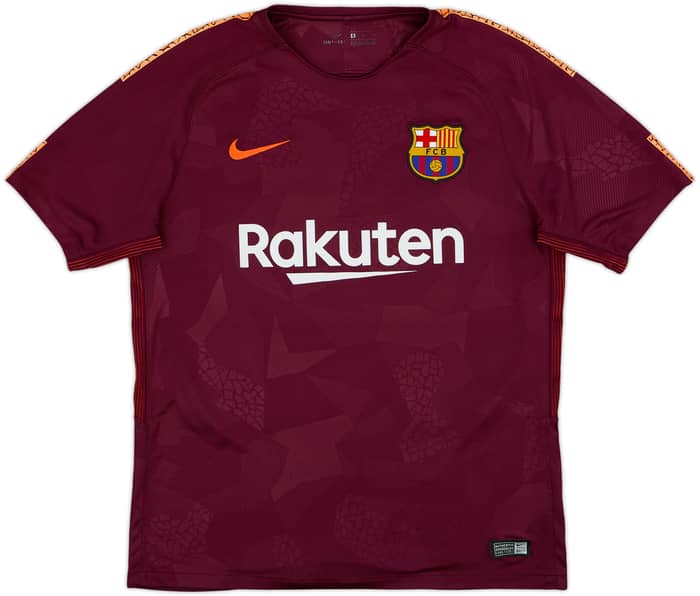 2017-18 Barcelona Third Shirt Suarez #9 - 8/10 - (M)