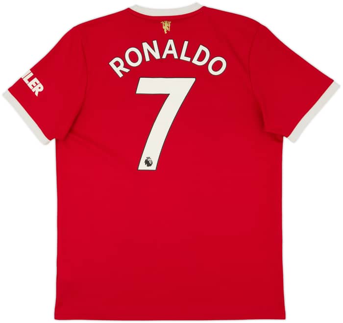 2021-22 Manchester United **Camiseta local** Ronaldo #7 - 6/10 - (L)