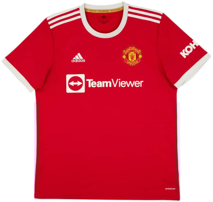 2021-22 Manchester United **Camiseta local** Ronaldo #7 - 6/10 - (L)
