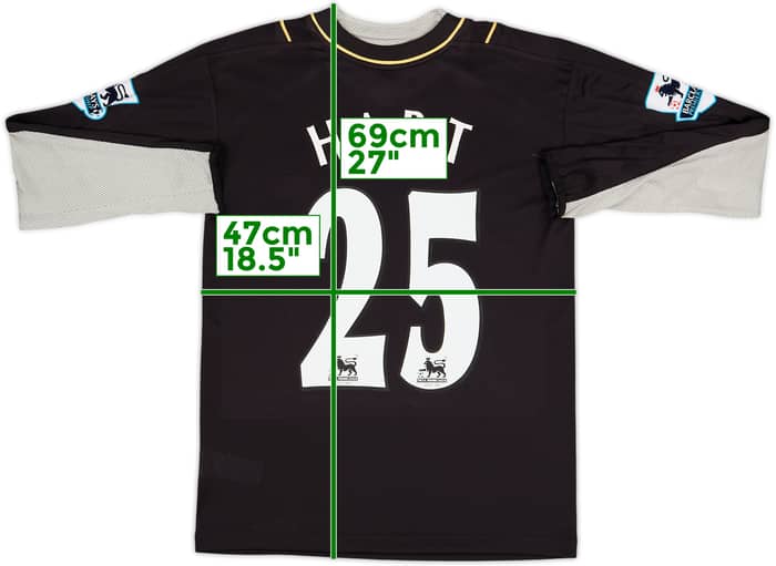 2006-07 Manchester City GK Shirt Hart #25 - 5/10 - (XS)