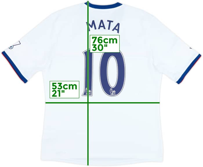 2013-14 Chelsea Away Shirt Mata #10 - 8/10 - (L)
