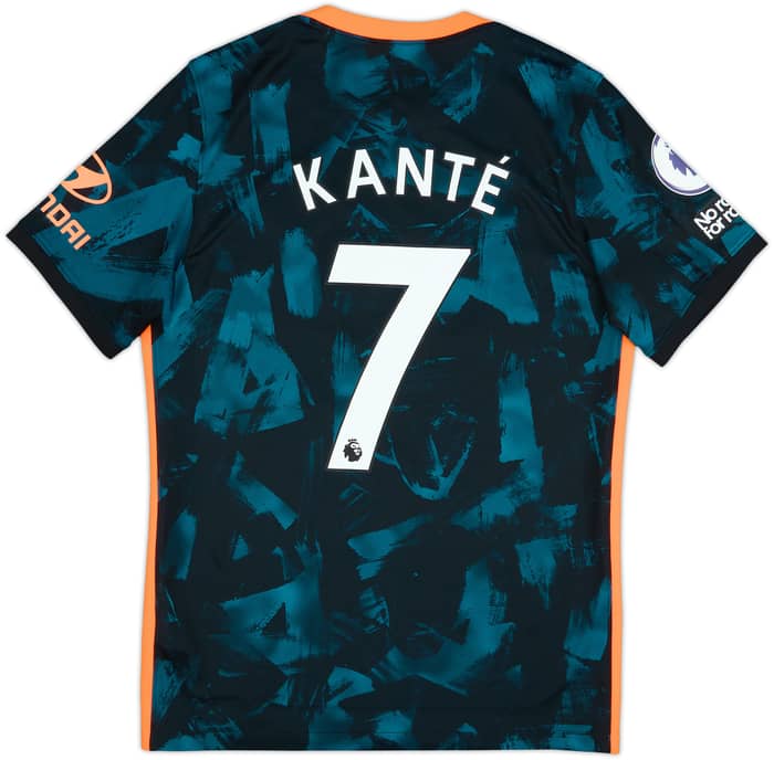 2021-22 Chelsea Third Shirt Kante #7 - 9/10 - (M)