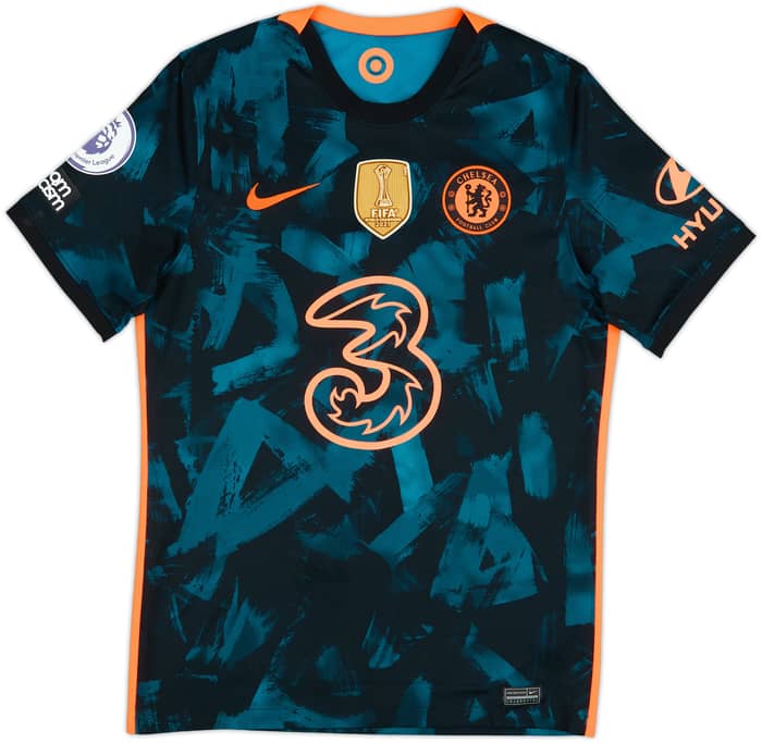 2021-22 Chelsea Third Shirt Kante #7 - 9/10 - (M)