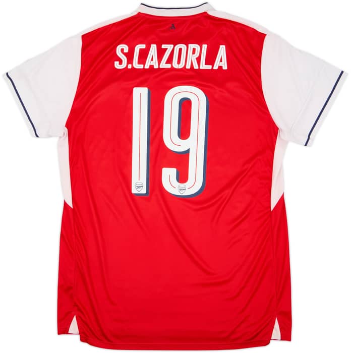 2016-17 Arsenal Home Shirt S.Cazorla #19 - 7/10 - (XL)
