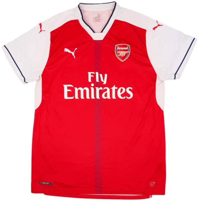 2016-17 Arsenal Home Shirt S.Cazorla #19 - 7/10 - (XL)