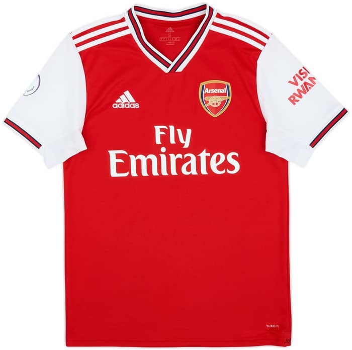 2019-20 Arsenal Home Shirt Aubameyang #14 - 7/10 - (S)