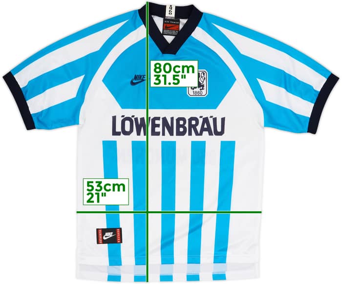 1995-96 1860 Munich Home Shirt - 8/10 - (M)