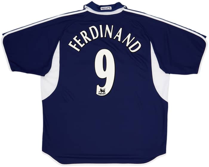 2000-01 Tottenham Away Shirt Ferdinand #9 - 8/10 - (XXL)