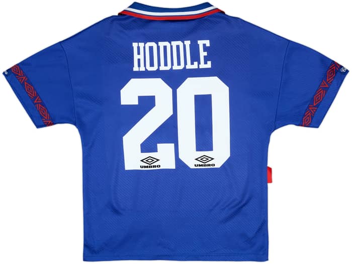 1993-94 Chelsea Home Shirt Hoddle #20 - 8/10 - (M)