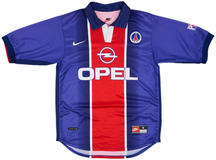 1998-99 Paris Saint-Germain Home Shirt Okocha #10 - 9/10 - (S)