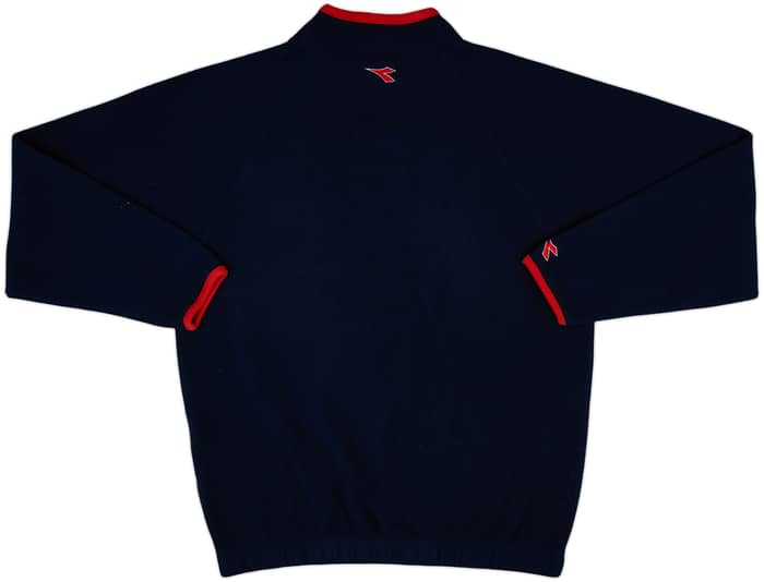 2000-01 Bury Diadora Fleece Drill Top - 9/10 - (M)