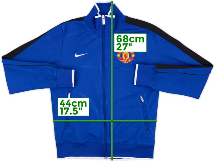 2011-12 Manchester United Nike Track Jacket - 7/10 - (S)